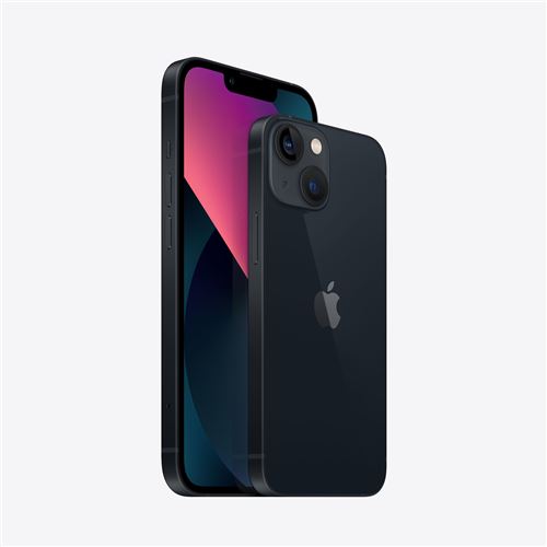 Apple iPhone 13 6,1" 5G 128 Go Double SIM Noir minuit - STORE COMMERCE