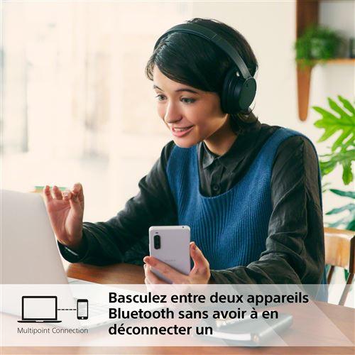 Casque audio sans fil SONY Bluetooth à réduction de bruit WH-CH720N Noir - STORE COMMERCE