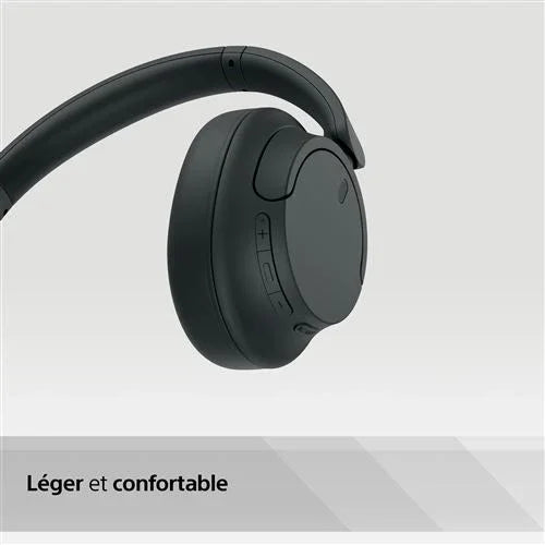 Casque audio sans fil SONY Bluetooth à réduction de bruit WH-CH720N Noir - STORE COMMERCE