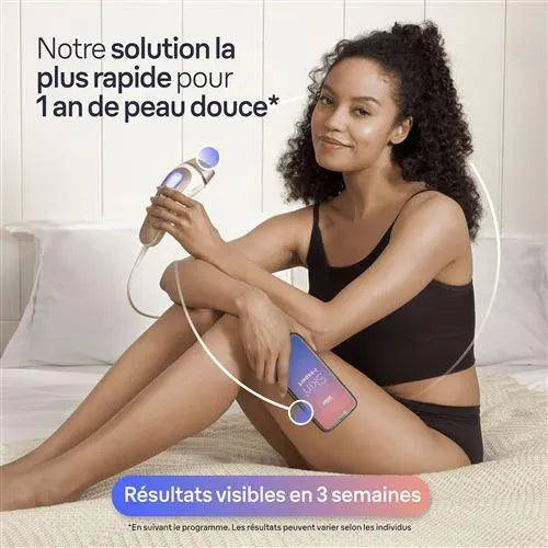 Epilateur à Lumière Pulsée Braun SKIN I-EXPERT PL7147 Blanc et Bronze - STORE COMMERCE