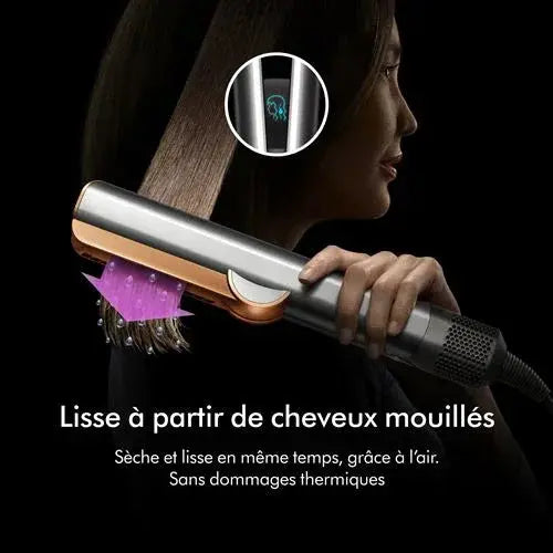 Lisseur sèchant Dyson Airstrait Édition Fête des Mères 2025 Jaspe fleur de prunier - STORE COMMERCE