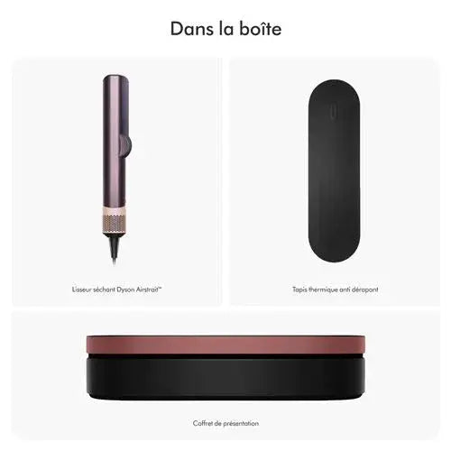 Lisseur sèchant Dyson Airstrait Édition Fête des Mères 2025 Jaspe fleur de prunier - STORE COMMERCE