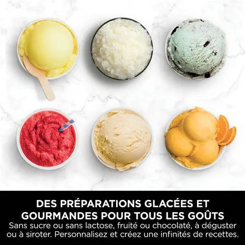 Machine à glaces et boissons glacées Ninja Creami Deluxe 10-en-1 NC501EU Argent STORE COMMERCE