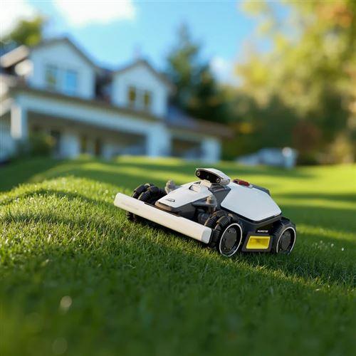 Robot tondeuse Mammotion Luba mini AWD 1500 EU Blanc Noir - STORE COMMERCE
