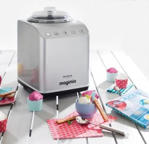 Sorbetière Magimix Gelato Expert 140 W Chrome mat STORE COMMERCE