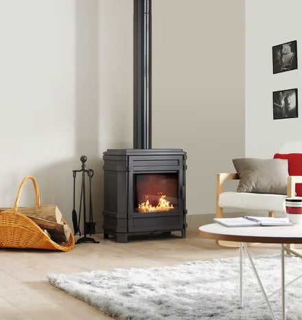 Poêle à bois "Vosges" en fonte - 8 kW - Invicta - STORE COMMERCE