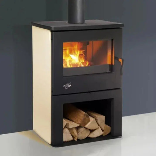 Poêle à bois fonte 8.5kw sahara Godin 362113sahara - STORE COMMERCE