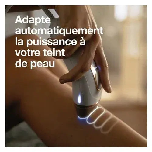 Appareil à Lumière Pulsée Braun Silk expert Pro 5 PL5242 Blanc et Doré - STORE COMMERCE