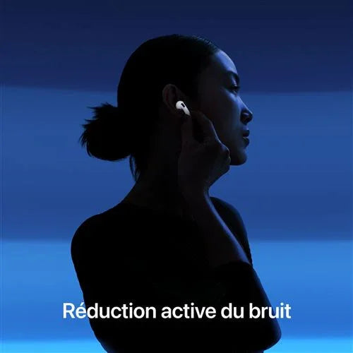 Apple Airpods 4 Blanc avec Boîtier de charge USB‑C Ecouteurs sans fil avec réduction active - STORE COMMERCE