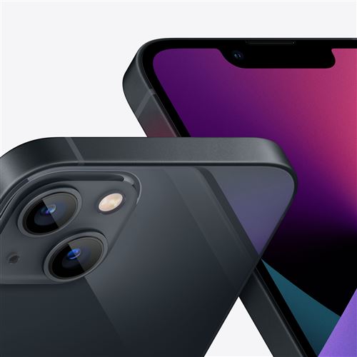 Apple iPhone 13 6,1" 5G 128 Go Double SIM Noir minuit - STORE COMMERCE