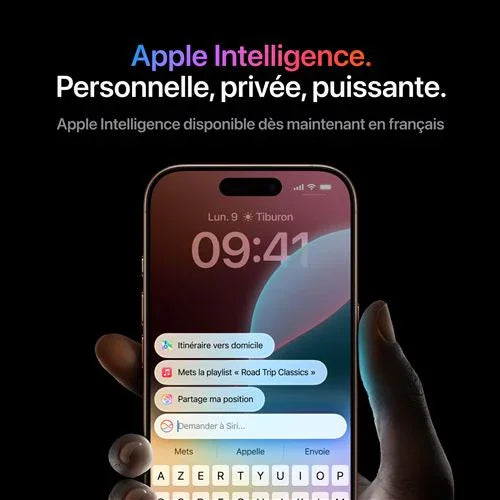 Apple iPhone 16 Pro Max 6,9" 5G 256 Go Double SIM Noir Titane - STORE COMMERCE