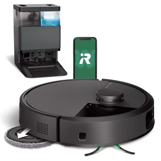 Irobot-Aspirateur robot iRobot Roomba Plus 405 Noir - STORE COMMERCE