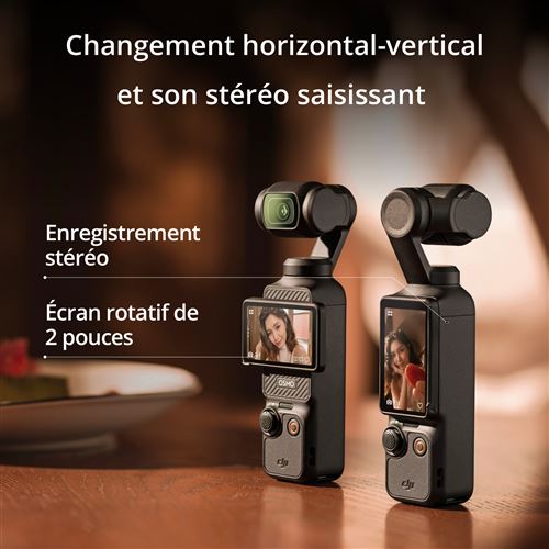 Caméra sport Dji Osmo Pocket 3 Creator Combo Noir - STORE COMMERCE
