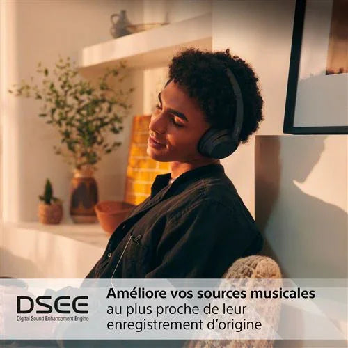 Casque audio sans fil SONY Bluetooth à réduction de bruit WH-CH720N Noir - STORE COMMERCE