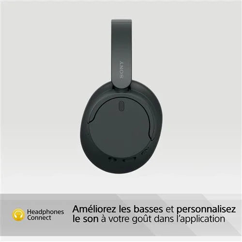 Casque audio sans fil SONY Bluetooth à réduction de bruit WH-CH720N Noir - STORE COMMERCE