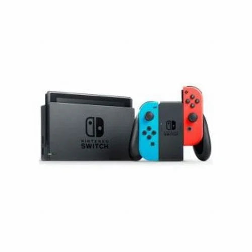 Console Nintendo Switch avec paire de Joy-Con Rouge et Bleu Neon V2 - STORE COMMERCE