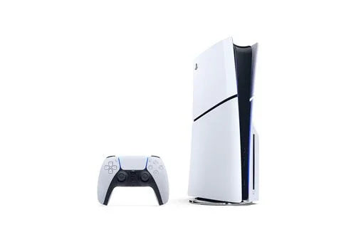 Console Sony PS5 Slim Edition Standard Blanc et Noir - STORE COMMERCE