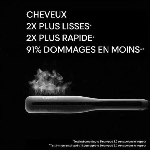 Lisseur vapeur L'Oréal Professionnel Steampod 3.0 Blanc - STORE COMMERCE