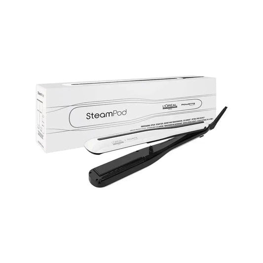 Lisseur vapeur L'Oréal Professionnel Steampod 3.0 Blanc - STORE COMMERCE