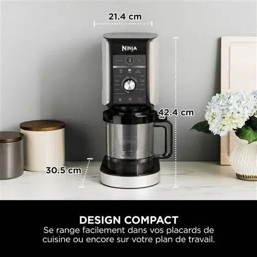 Machine à glaces et boissons glacées Ninja Creami Deluxe 10-en-1 NC501EU Argent STORE COMMERCE