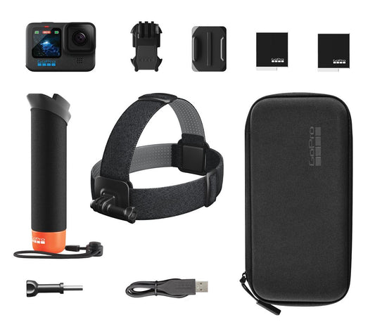 Pack Caméra sport GoPro Hero 12 Black + Accessoires - STORE COMMERCE