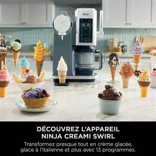 Sorbetière Ninja Creami Swirl NC701EU STORE COMMERCE