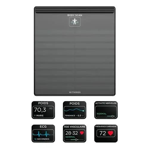 Withings BODY SCAN Noir - STORE COMMERCE